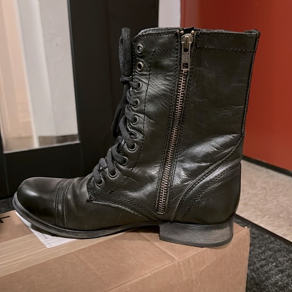 Steve Madden Troopa Combat Boots 7.5 - Picture 5 of 7
